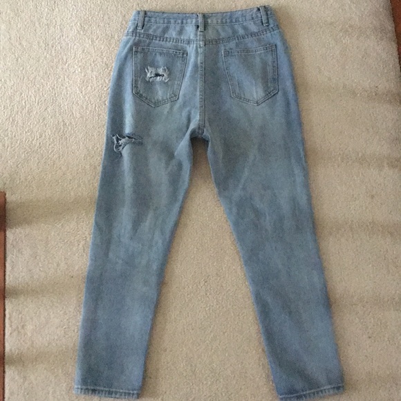 Cut out ripped jeans - Picture 4 of 5